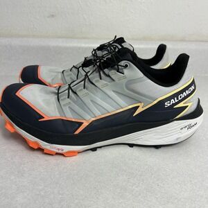 Salomon Thundercross Shoes Mens Size 8 Gray Trail Running Sneakers Contagrip